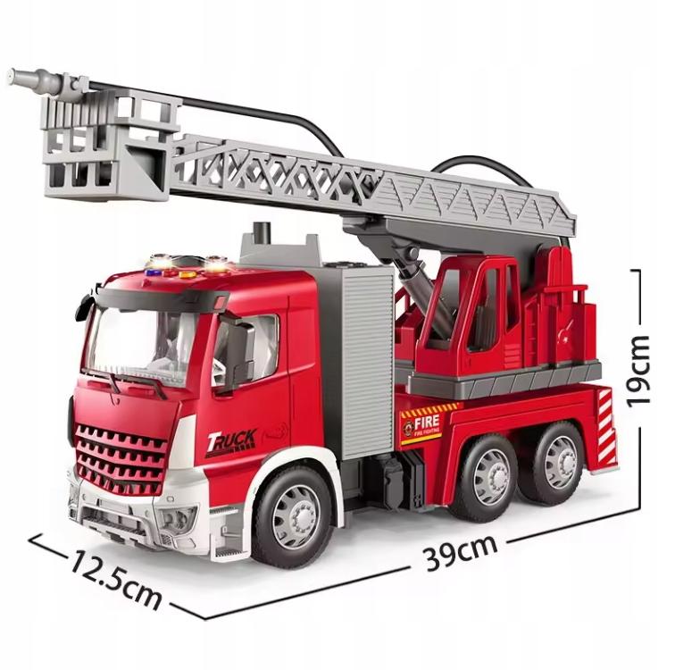 Fire Truck Fire Department Toy Fire Department Vehicle Sound + Lights