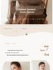 2025 Autumn/Winter Women's Half-High Neck Cable Knit Top with Raglan Sleeves - Fashionable Casual Wear