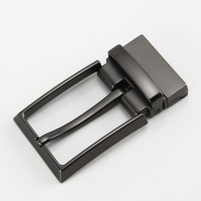 

Distinctive Mens 35cm Metal Pin Buckle Elegant And Functional Design For Casual And Wear Formal Matte Gunmetal