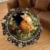 1PC Cat Floral Umbrella-8-Rib Reinforced, Automatic Open, Lightweight & Durable, Cute Fashion Accessory for Outdoor-P2664