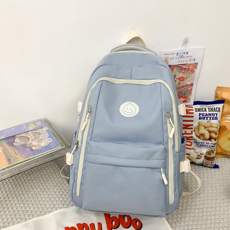 Schoolbag schoolbag Korean version ins high value student bag travel backpack large capacity junior high school high school backpack female sweet