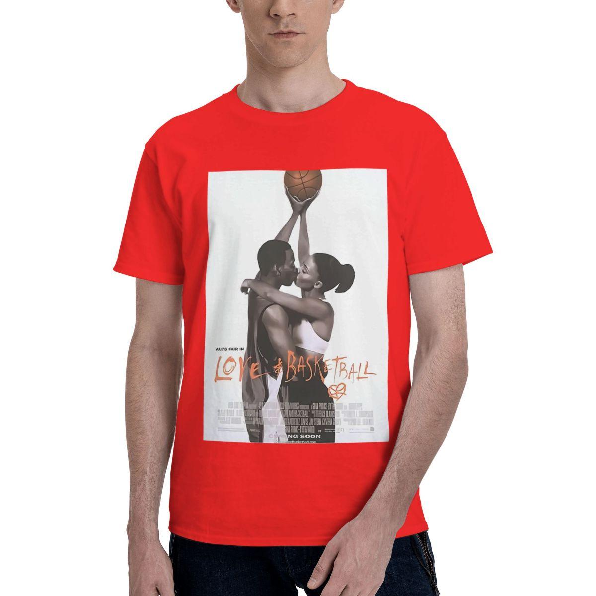 Love  Basketball Movie Poster 100 Cotton Casual Breathable Confortable Vintage Football Shirts 2025 Man Clothes S