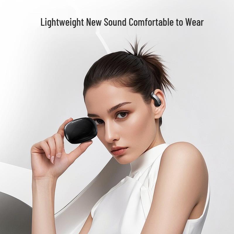 JM37 Air Conduction Sports Ear-Hook Wireless Bluetooth Earbuds with Noise Cancelling & Long Battery Life