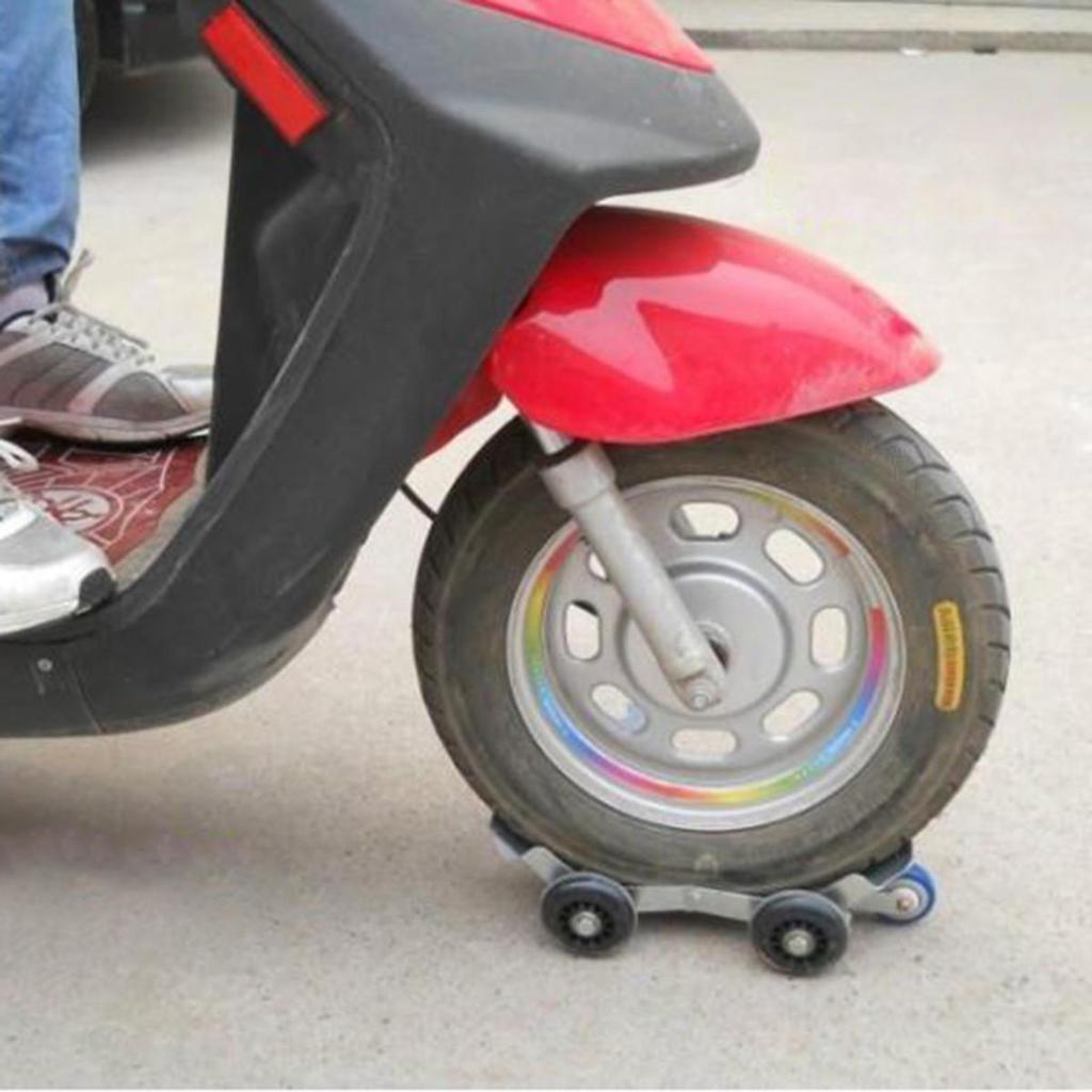Motorcycle Moving Trailer Portable Multifunction Motorbike Mover for Electric Bike Vehicle Truck Motorcycle