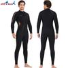 3MM Diving Suit Thickened Warm One-piece Long-sleeved Men's Snorkeling Surfing Sunscreen Jellyfish Swimsuit