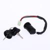 Universal Ignition Switch 4 Wires with 2 Spare Keys for 50CC-250CC ATV Motorbike Off-Road Bike