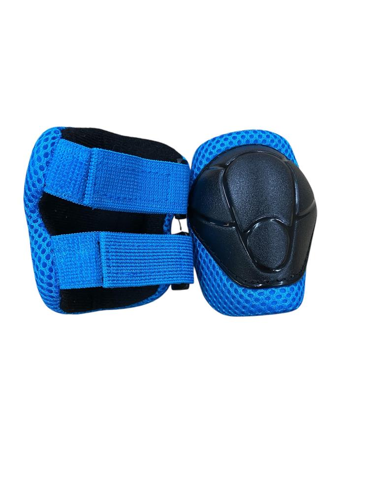 Top Bicycle Unicycle Kids Protector Blue Kids Knee Pads Elbow Pads Palm Pads Ages Adjustable Size 2-6