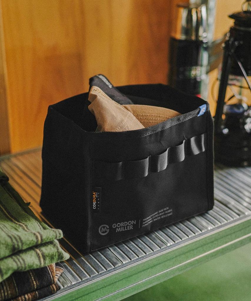 GORDON MILLER Car Cordura Dustbin, Black, 1646560