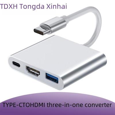 Cavo Adattatore da USB-C a HDMI con Hub USB e Dock di Espansione