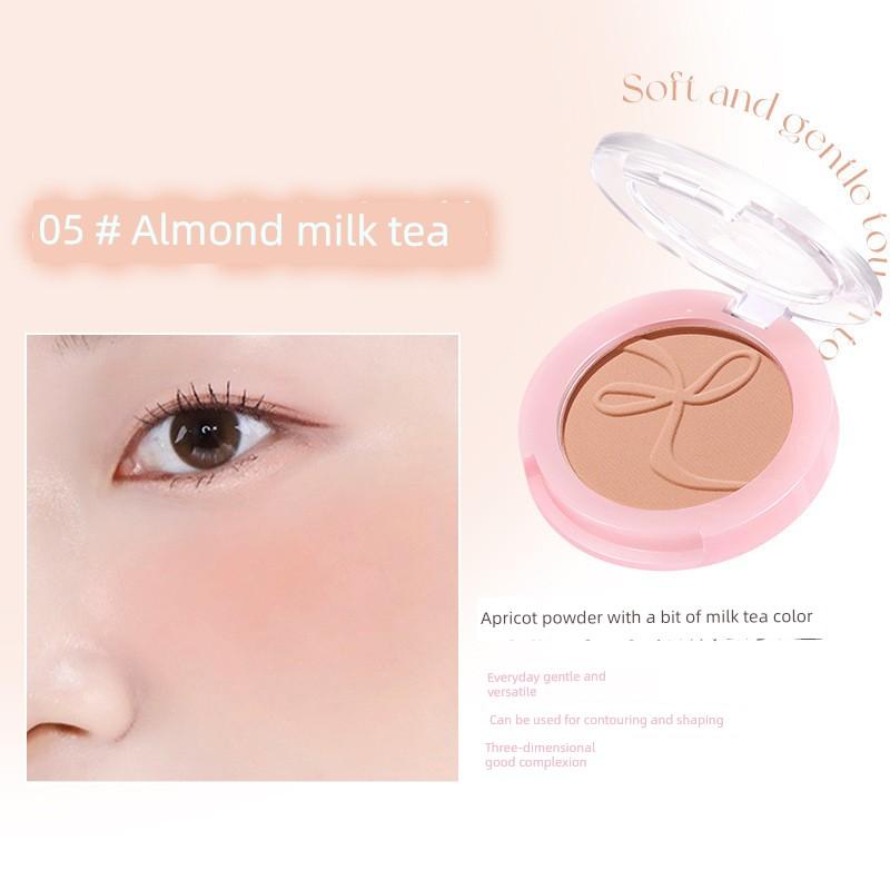 Novo Monochrome Blush Women's Low Saturation Milk Tea Nude Pink Shrink Expansion Color Facial Brightening Highlight Repair Red