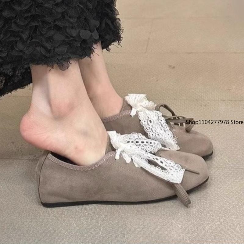 Fashion Bead Flats Casual Sneakers Woman Shoes Sport Loafers Summer 2025 New Trend Lace-Up Running Shoes Designer Comfort Zapatos Mujer