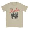 Unisex TShirt The Strokes Band Vintage Cotton Tees Short Sleeve  T Shirts Crew Neck Tops Party