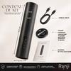 Tire bouchon électrique - RANJI - Rechargeable USB-C - Coupe-capsule inclus - Vis acier inoxydable - Compact noir