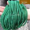 Old Style Dongling Jadeite Round Beads - Green Ice Jade Semi-finished Products