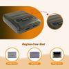 Shockproof Shell for Retro Gaming Console Clear Box Replacement Impact Resistant Case Shell Transparent Housing