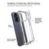 IMAK For iPhone 16 Pro Max Case Airbag Corners PC+TPU Clear Phone Cover