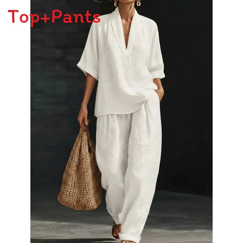 Streetwear Womens Two Piece Set With Polyester Fabric For Casual Spring Sports
