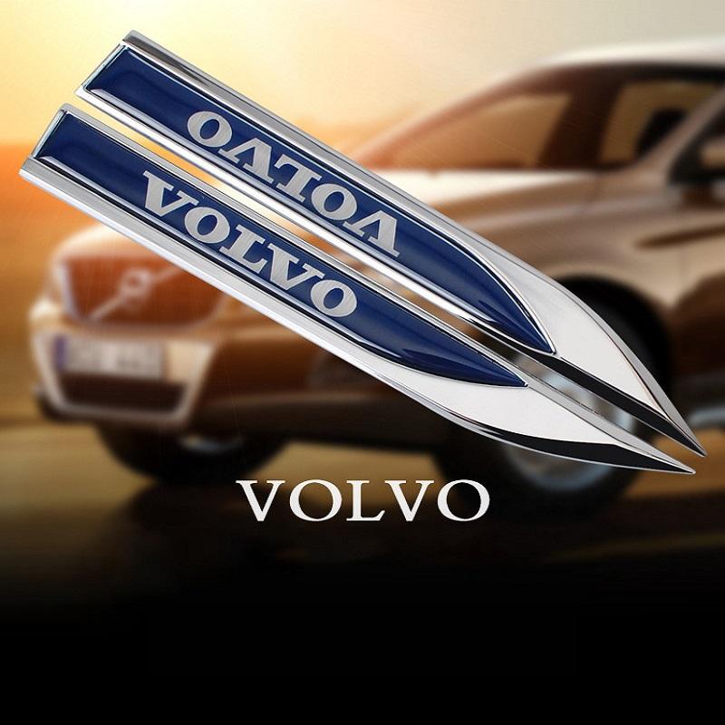 Automašīnas sānu logotipa uzlīmju dekorēšanas piederumi priekš Volvo Rdesign Polestar AWD V50 S60 XC60 S40 XC40 XC90 V60 S80 S90 V90 V70 T6 T8