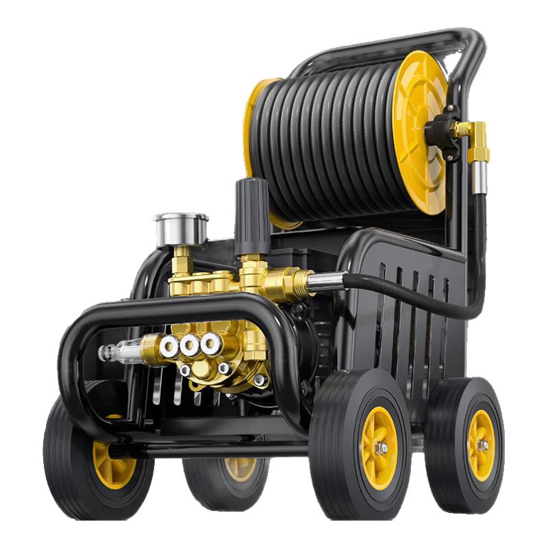 POHIR High-Pressure Car Washer with Hose Reel