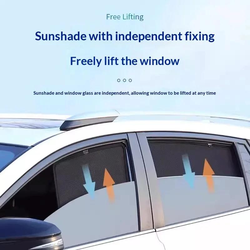 For Volvo XC60 MK1 2009~2017 2010 2011 2012 2016 Magnetic Window Curtains Sunshade Shading Privacy Shading Visor Car Auto Part