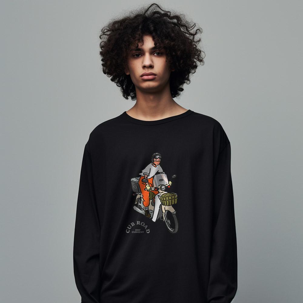 OHP Ohp X Cubment Curbroad Basic Long Sleeve T-Shirt
