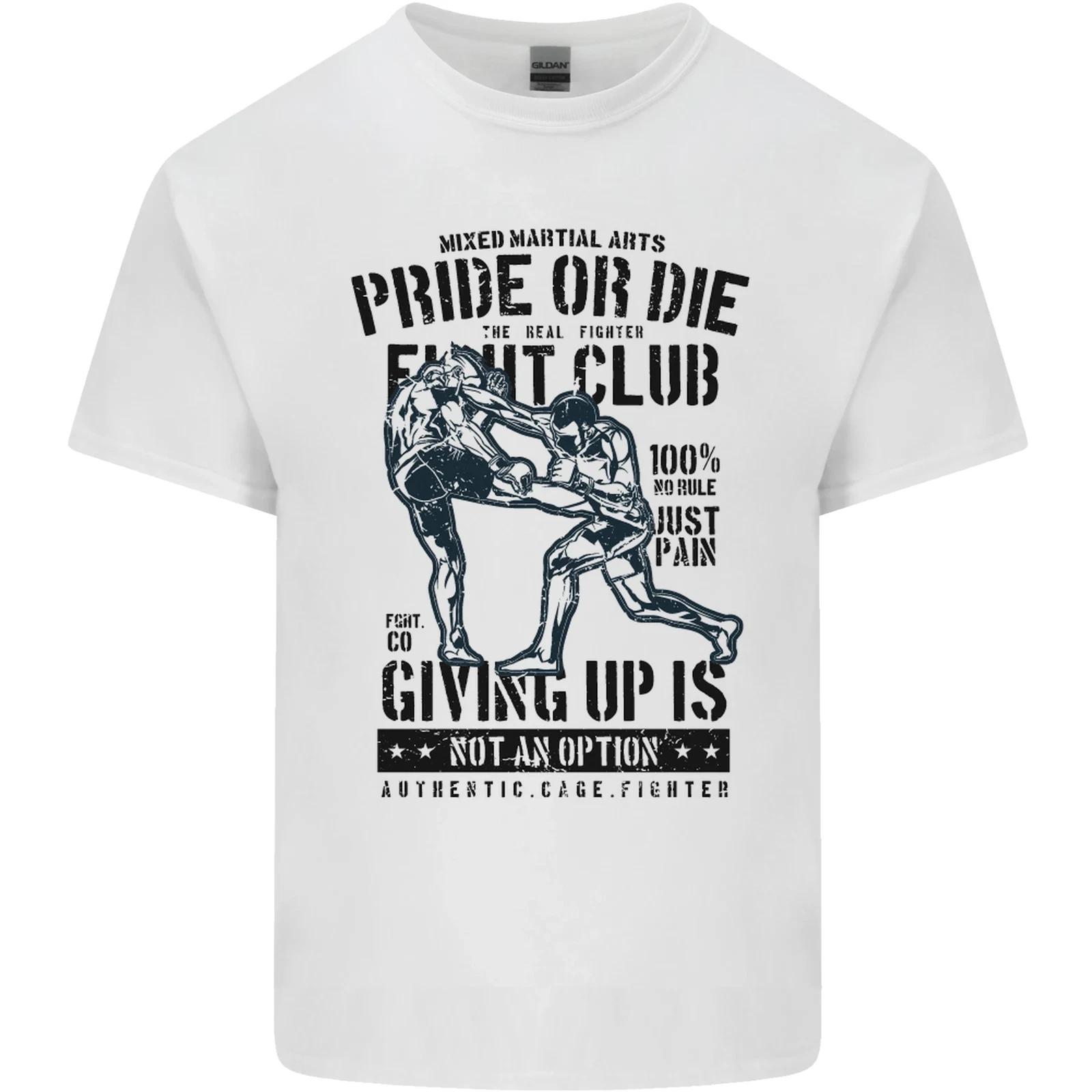 Pride MMA Muay Thai Mixed Martial Arts Kids T-Shirt Childrens 2XL