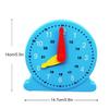 Children Educational Clock Toys Hour Cognition Preschool Teaching Aids Parent-child Learning Clock Model Adjustable Time