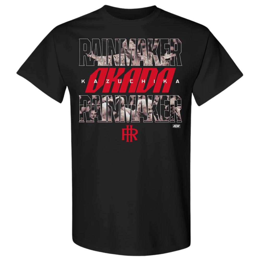 KAZUCHIKA OKADA  FORECAST AEW Official TShirt Unisex T-Shirt S