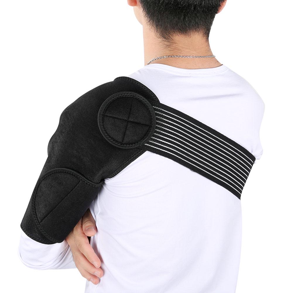 Breathable Gym Sports Care Single Shoulder Support Back Neoprene Brace Guard Strap