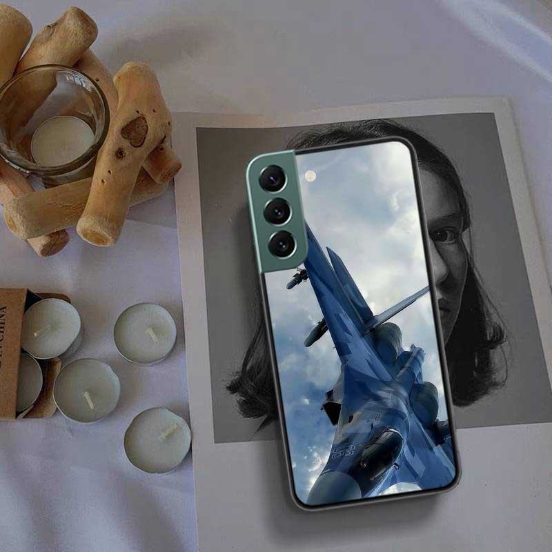 War Aircraft Phone Case For Samsung A15 A25 A35 A55 Galaxy A12 A22 A32 A52 A72 A54 A34 A24 A14 A53 A33 A23 A13 A73 A42 5G CoverW