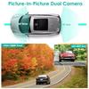 Lusterko Kamera samochodowa Full HD Nagrywanie cykliczne Rejestrator samochodowy Kamera samochodowa 4,3 cala Elektronika samochodowa Widok z tyłu Podwójny obiektyw 1080P&480P