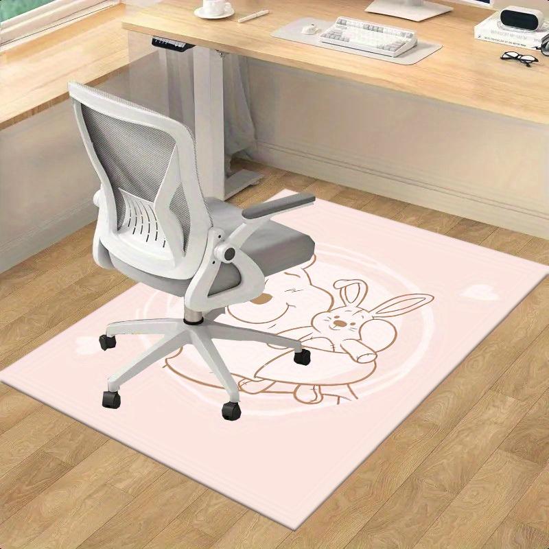 

1pc, Home Decor Rug, Office Carpet, Chair Pad, Outdoor Mat, Gift Idea - Cute Winnie the Pooh & Rabbit Illustration P169 60cm by 90cm