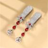 Diamond-Encrusted Long Bell Fringed Hairpin, Ethnic Bohemian Light Luxury High-End Hair Accessories For Women