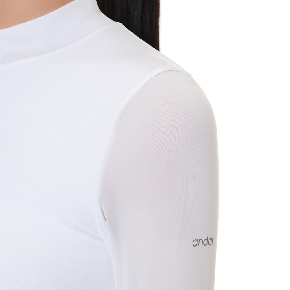 ANDAR Cool Tech Half-Neck Base Layer (Removable Pads)