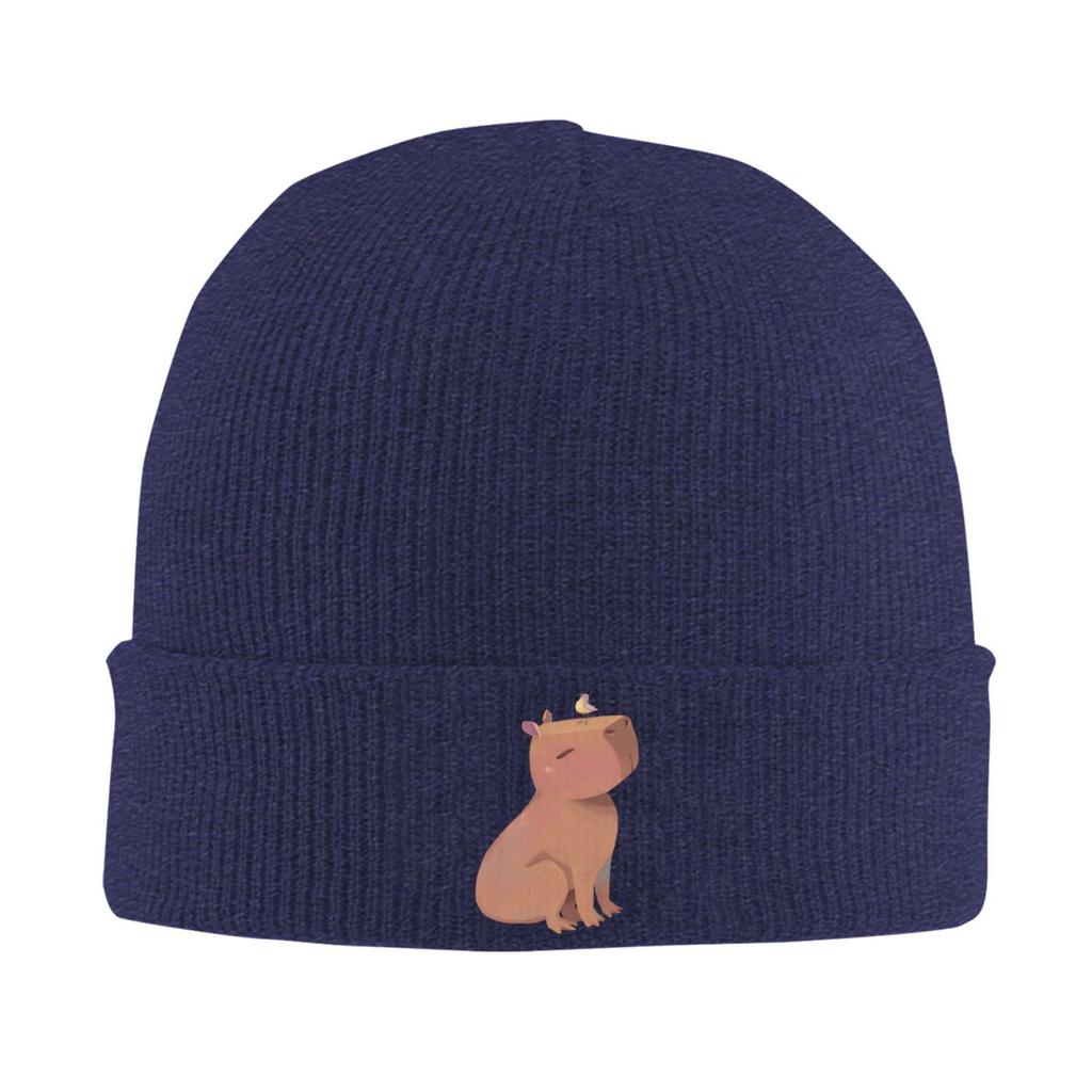 Capybara Print Autumn Hats Beanie Hats For Women Beanie Winter Soft Cozy Warm Stretch Thick Trendy Beanies Hats