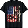 Patriotic Plumber US Flag Plumbing Handyman Pipe Fitter Gift Unisex T-Shirt