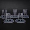 5PCS Transparent Plastic Doll Stand Display Holder Accessory Support Leg