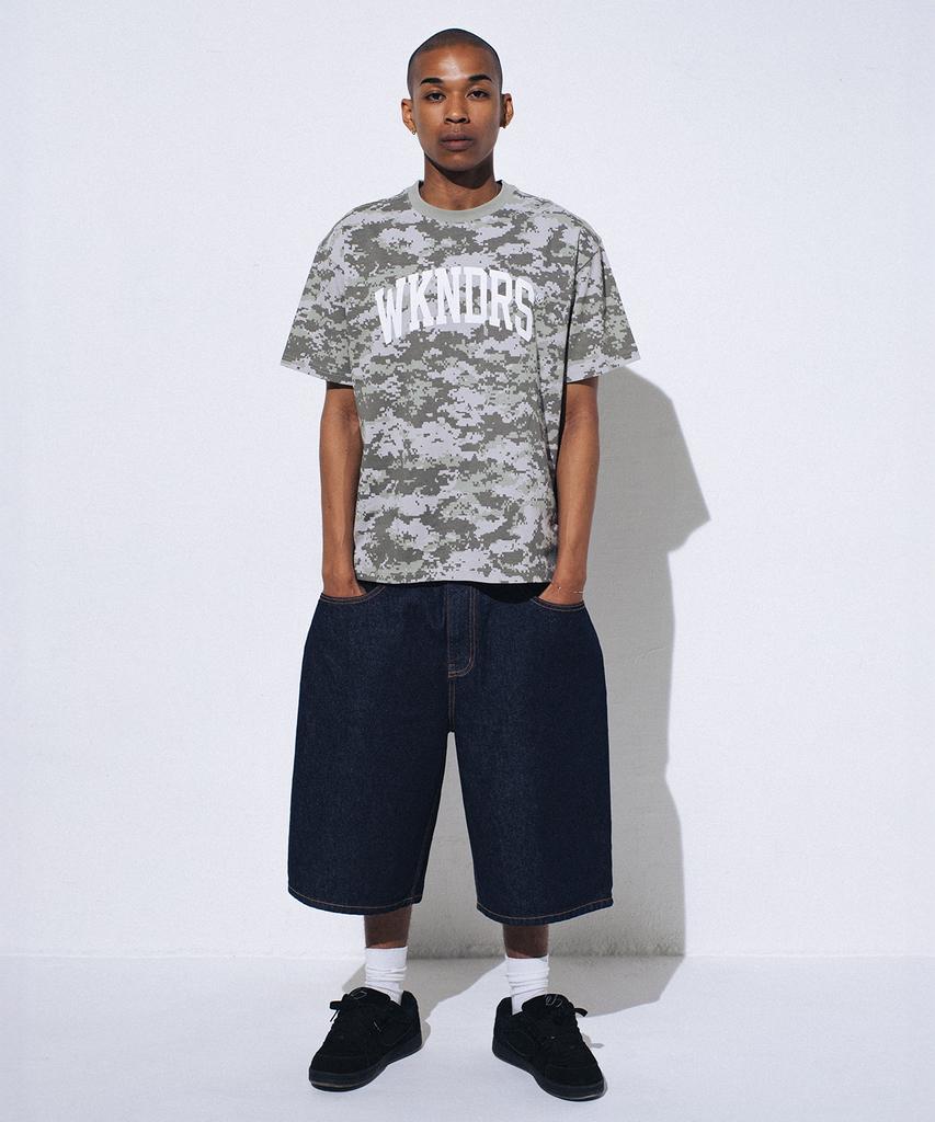 WKNDRS G-Logo Denim Shorts (D.Blue)