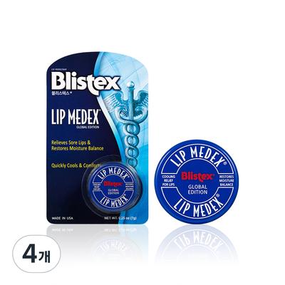 Blistex Lip Medex Lippenbalsam 7g, 4 Stück