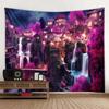 VIKAMA Waterfall Forest Tapestry Vibrant Landscape Art Decor Perfect For Living Rooms And Natural Home Settings