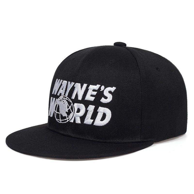 Wayne'S World Embroidered Baseball Cap Men'S And Women'S Outdoor Sports Event Cap American Trucker Cap Trend Fashion