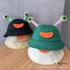 Süßer Frosch-Eimerhut für Damen mit leuchtenden Lichtern - Sonnenschutz für Frühling/Sommer für Outdoor-Reisen