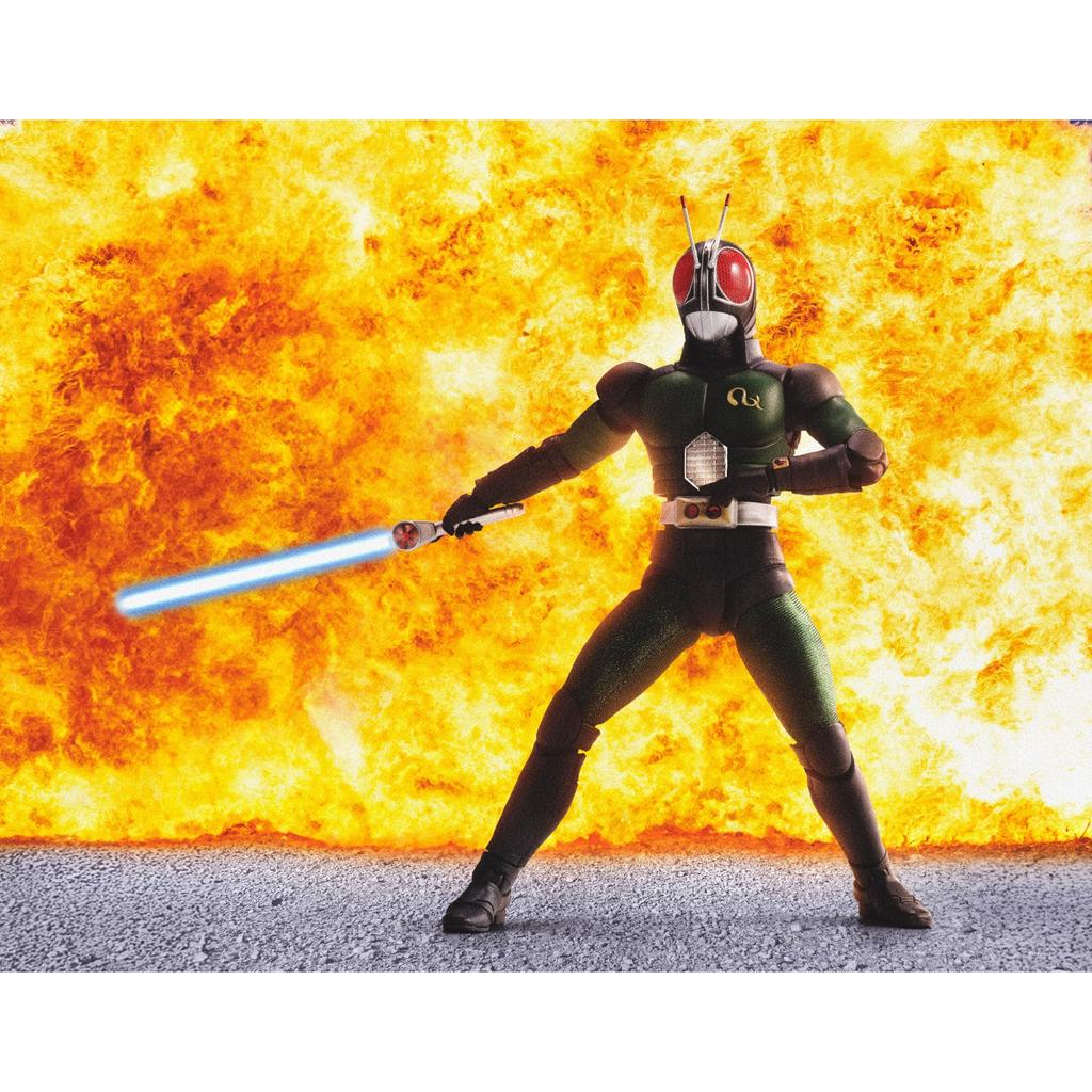 TAMASHII NATIONS S.H.Figuarts (True Bone Carving Method) Kamen Rider BLACK RX Approx. 150mm PVC & ABS & Fabric Painted Articulated Figure