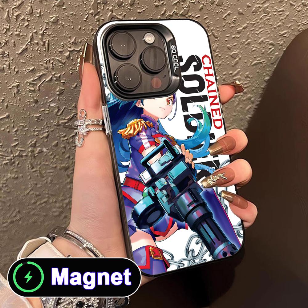 

Mato seihei no slave Himari Translucent MagSafe Mobile Phone Case for iPhone 17 16 15 14 13 12 11 Air Pro Max Plus Colorful iPhone 11
