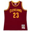 NBA Jersey - MITCHELL & NESS - LeBron James Cleveland Cavaliers 2015 Swingman - Hardwood Classics - Patch HWC - 100% Polyester