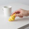 1 sztuka Symulacja Croissant Powoli rosnąca Squishy Fidget Toy Fałszywy Chleb Odstresowująca Ściskana Odprężająca Prezent na Urodziny