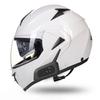 Cuffie per casco moto V6 Plus Interfono wireless Bluetooth5.0 Walkie-Talkie Musica vivavoce Comunicatore interfono 1500M per 6 ciclisti Doppio microfono