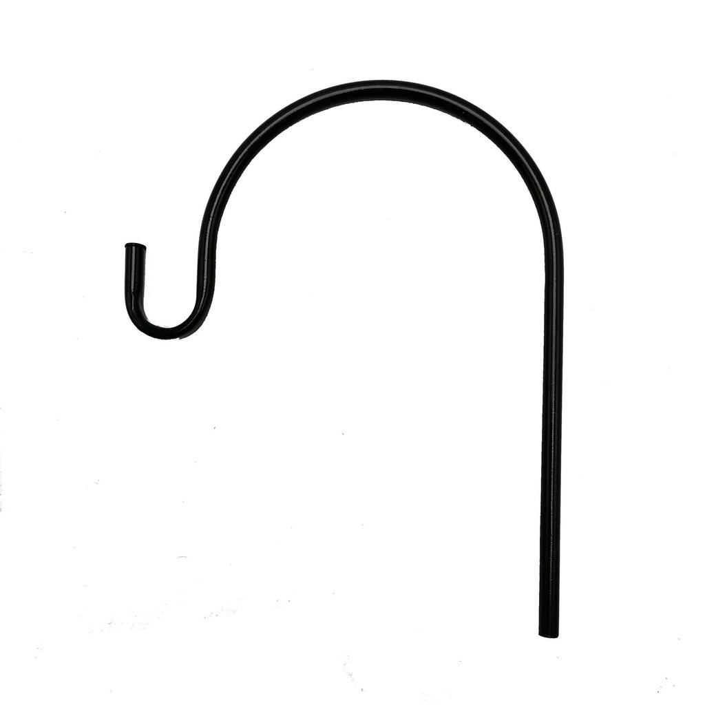 Rust-Proof Iron Shepherd's Hook for Outdoors – Ideal for Lawn, Courtyard, and Lamp Hanging