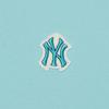 New MLB New York Yankees Sweatshirts Unisex Turquoise 3AMTB0131-50TQL