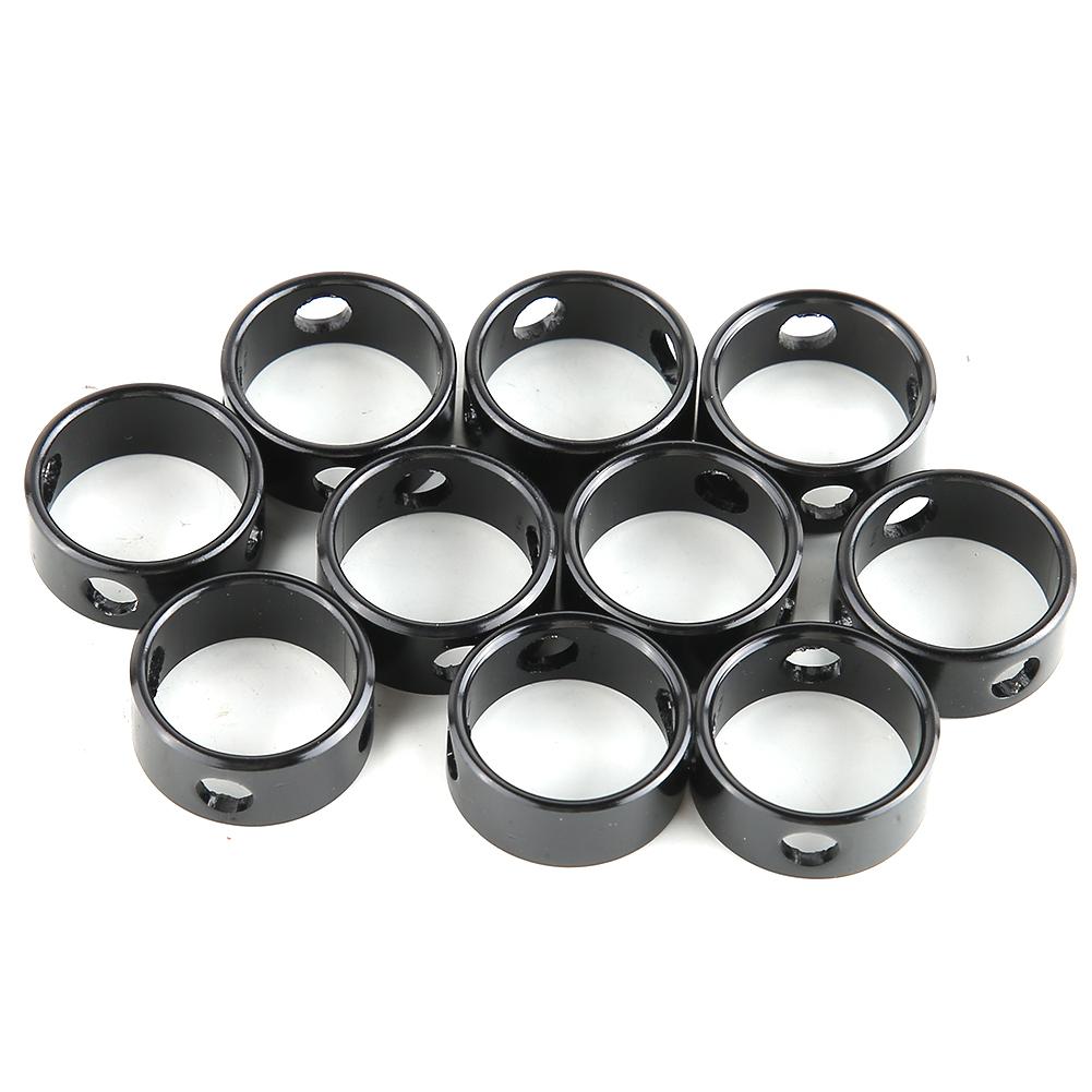 

10 шт. быстросъемная противоскользящая пряжка для ветровой веревки, регулятор/стопор для веревки палатки (черный) чёрный